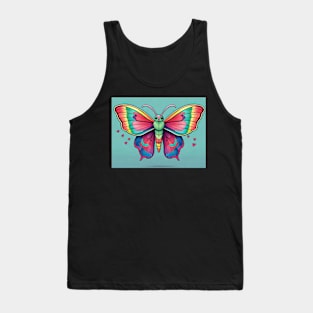 Rainbow Moth Tank Top